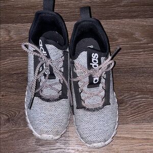 adidas Kids Black and White Sneakers